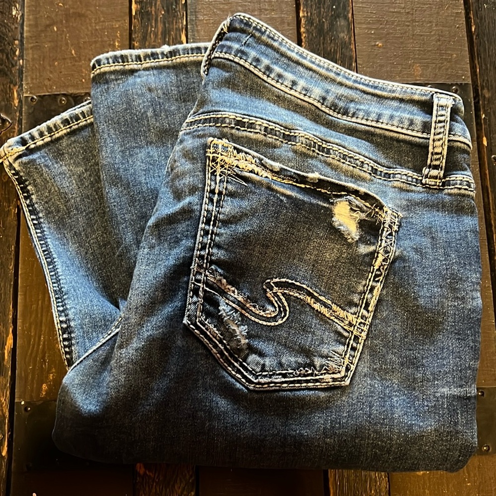 Silver Jeans -Boyfriend- W31/L29- distressed